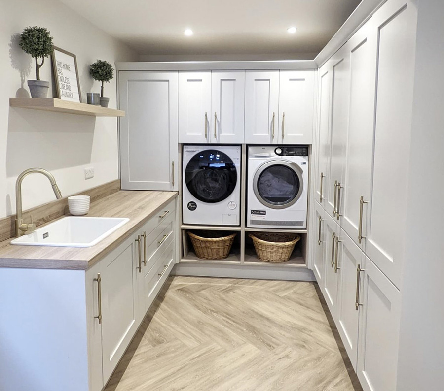 utility room fit out