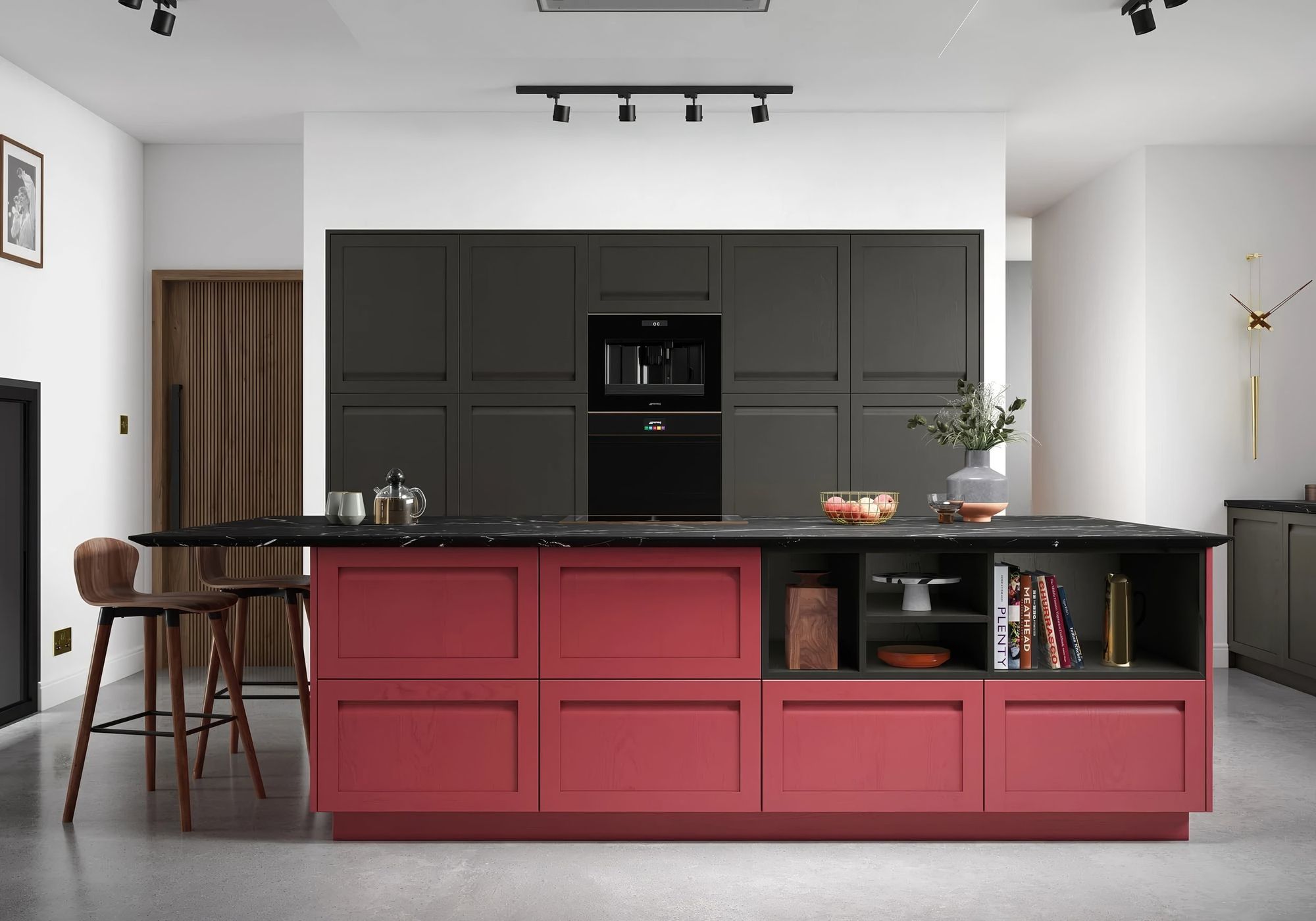 Graphite Chicory Red 