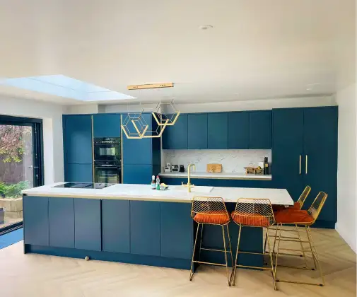 Blue Kitchens